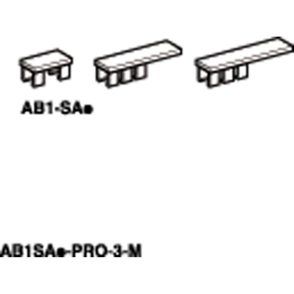 AB1-SA' und 'AB1-SA-PRO-3-M' Steckverbinder werden in verschiedenen Größen mit mehreren Kontakten dargestellt.