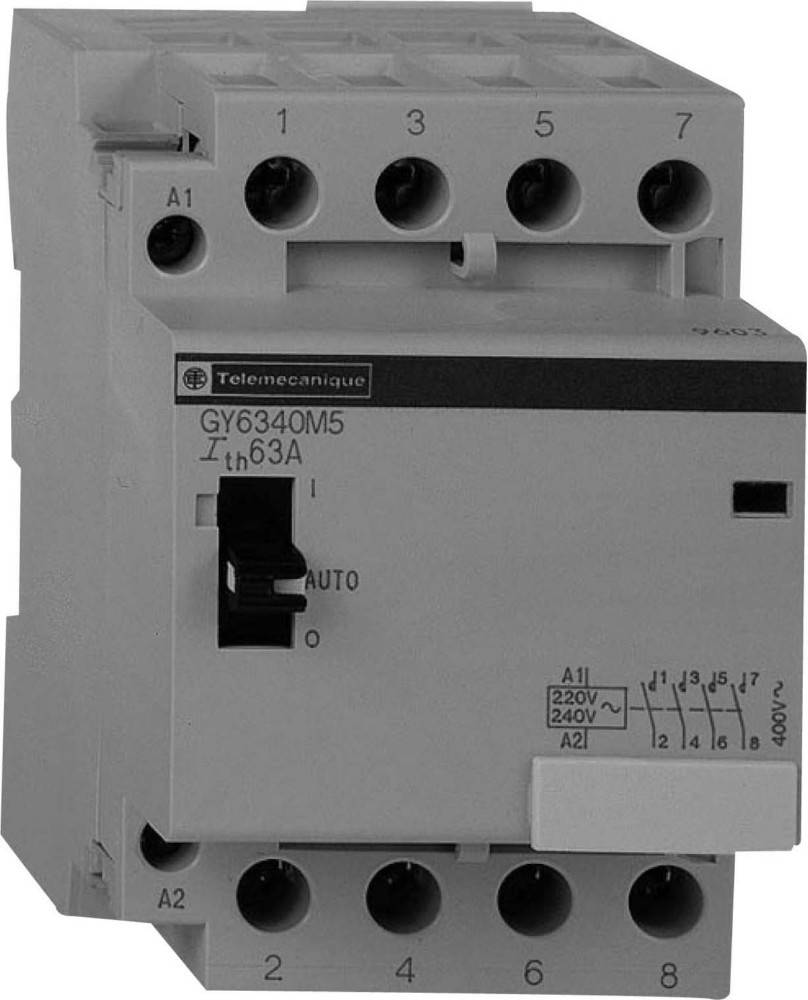 4 Stk. Schneider Electric Vorwahlschütz GY4040M5