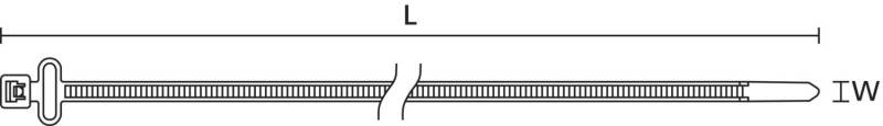 HellermannTyton Kabelbinder MCTRFIDCHA