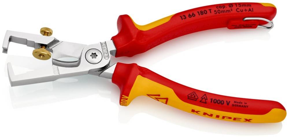 Knipex-Werk StriX Abisolierzange 13 66 180 T BK