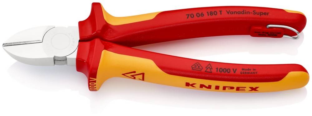 Knipex-Werk Seitenschneider 70 06 180 T BK