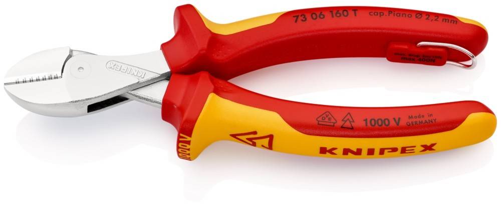 Knipex-Werk Seitenschneider 73 06 160 T BK