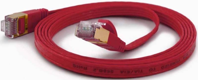 Wantec FTP-Patchkabel Cat.6A rt 7043 rt 0,1m