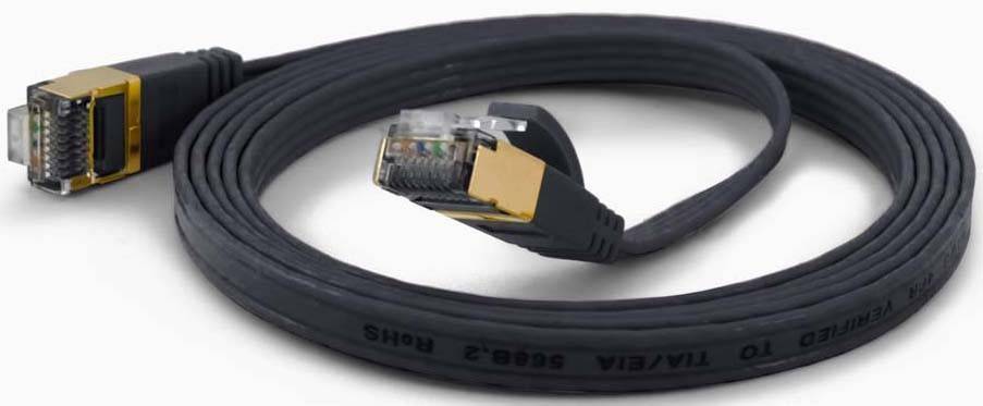 Wantec FTP-Patchkabel Cat.6A sw 7092 sw 3,0m