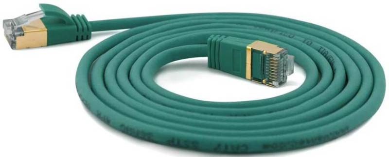 Wantec SSTP-Patchkabel Cat.6A gn 7220 gn 7,0m