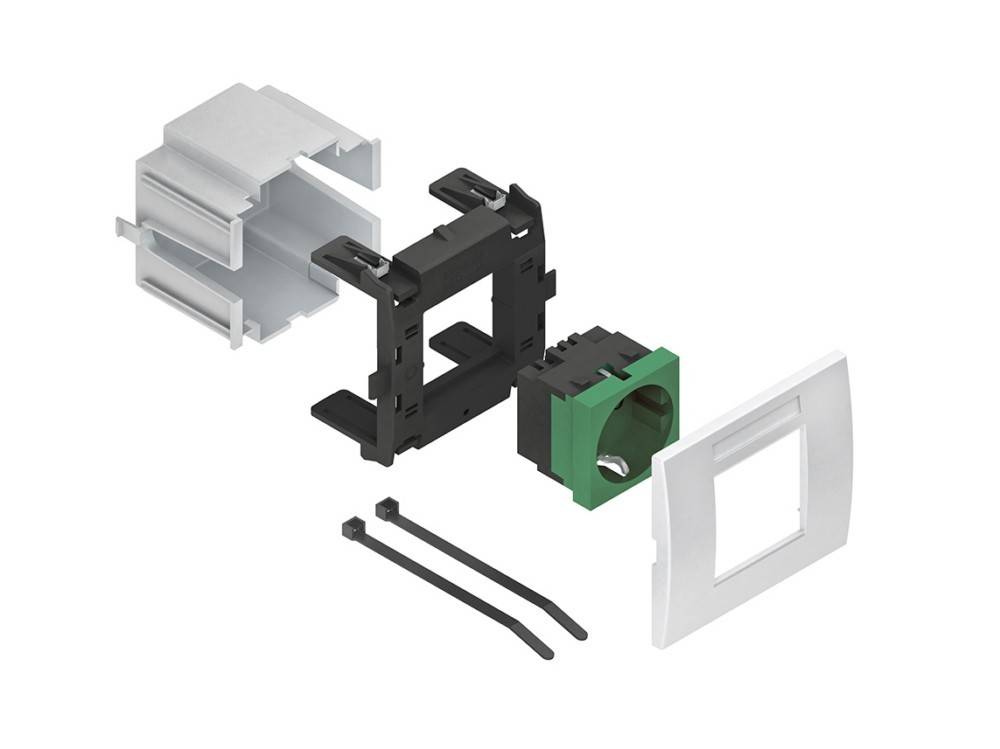 Niedax Geräteeinbausystem GES 1 R SV