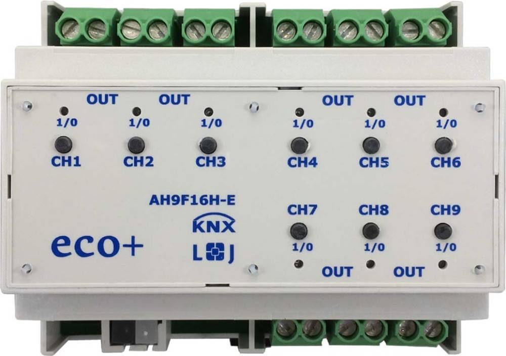 Lingg&Janke KNX Schaltaktor eco+ AH9F16H-E