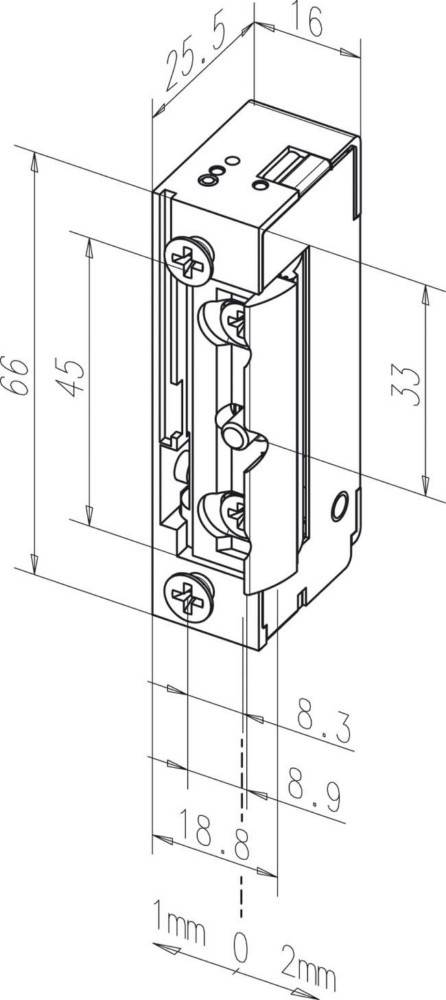 Assa Abloy effeff Elektro-Türöffner 128E--------A71