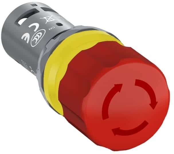 ABB Stotz S&J Not-Aus-Taster CE3T-10R-02