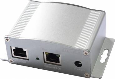 Wantec 5801, 10,100 Mbit/s, 10/100, IEEE 802.3af, IEEE 802.3at, Voll, Halb, 500 m, 25,4 W