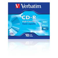Verbatim DataLife - 10 x CD-R - 800 MB (90min) - Jewel Case (Schachtel)