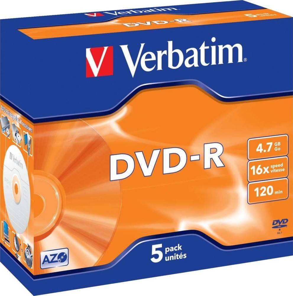 Verbatim DVD-R VERBATIM 43519(VE5)