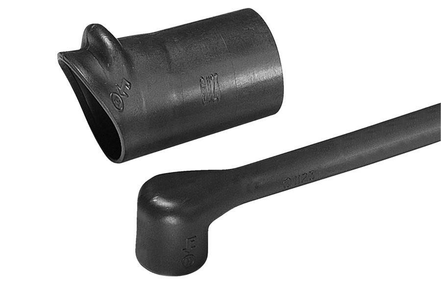 HellermannTyton Warmschrumpfformteil 1127-1-G-PO-X-BK
