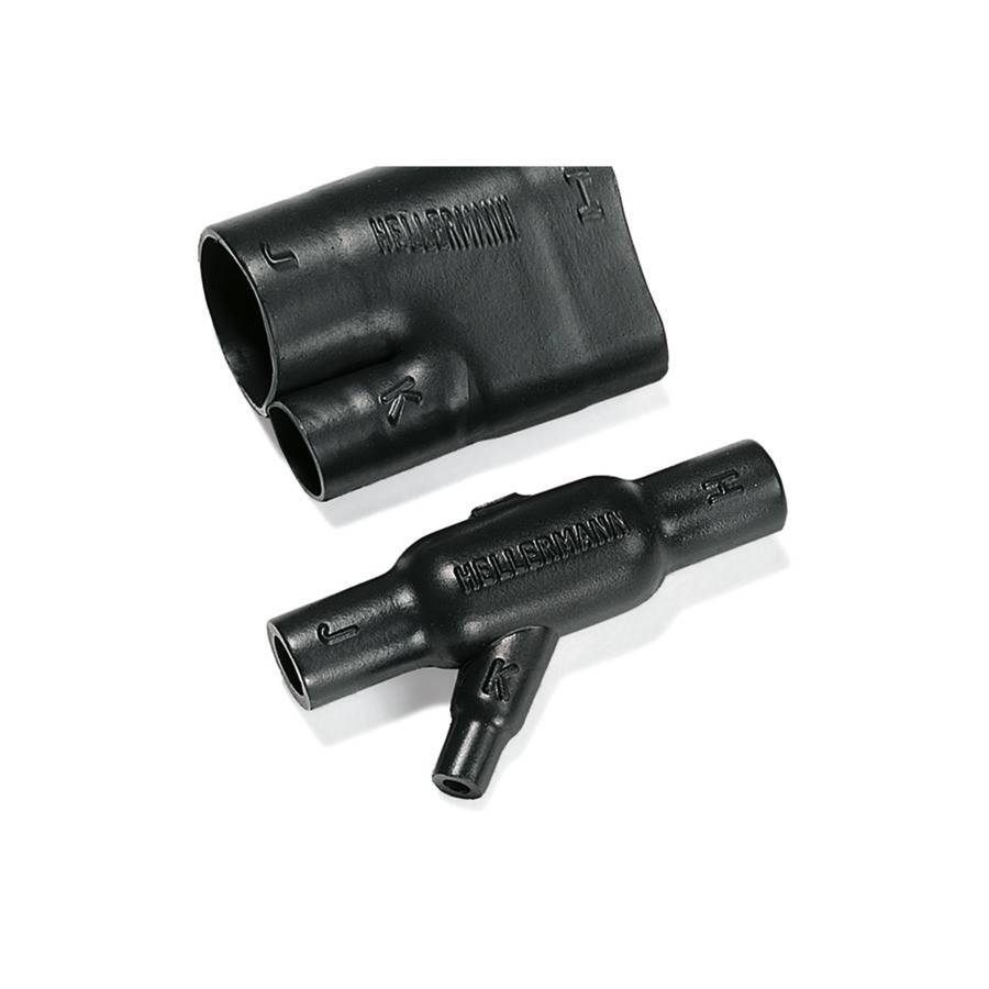 HellermannTyton Warmschrumpfteil 1311-1-GW24 PO-X BK