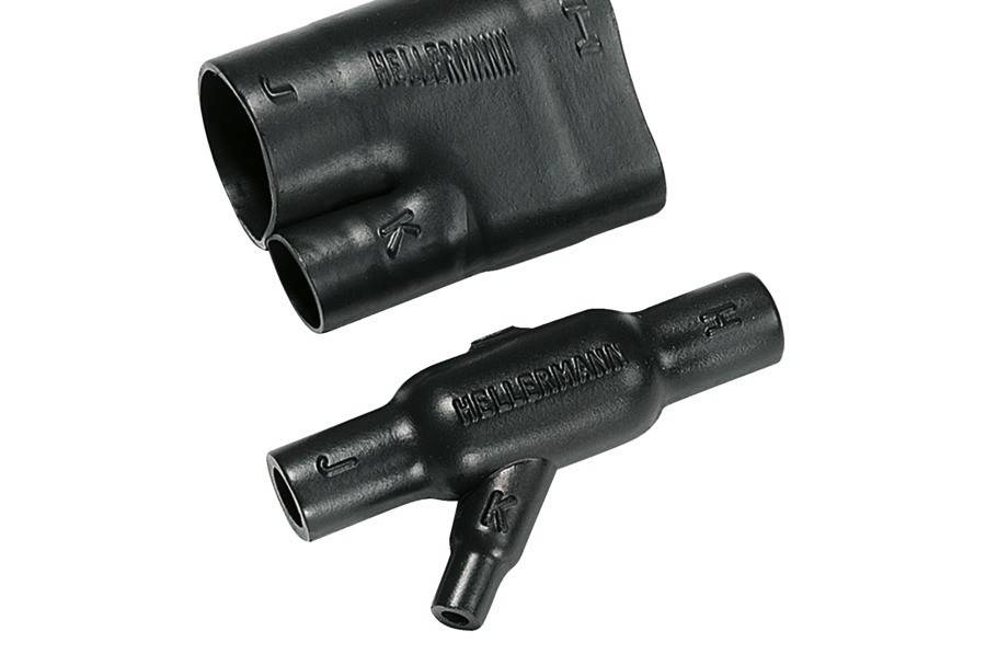 HellermannTyton Warmschrumpfteil 1301-1-GW24 PO-X BK