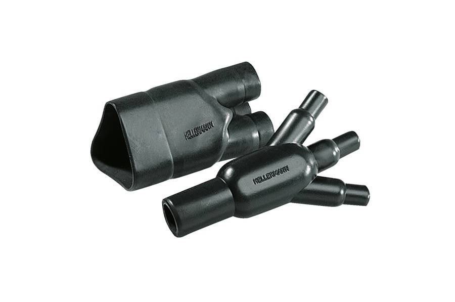 HellermannTyton Warmschrumpfteil 304-1-GW24 PO-X BK