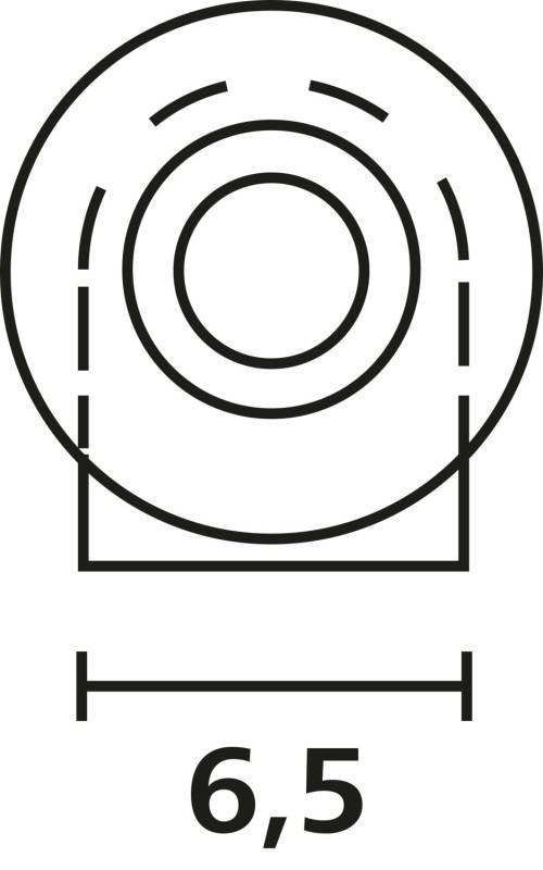 HellermannTyton Schnurschutzformtüllen H125 PVC BK 1000