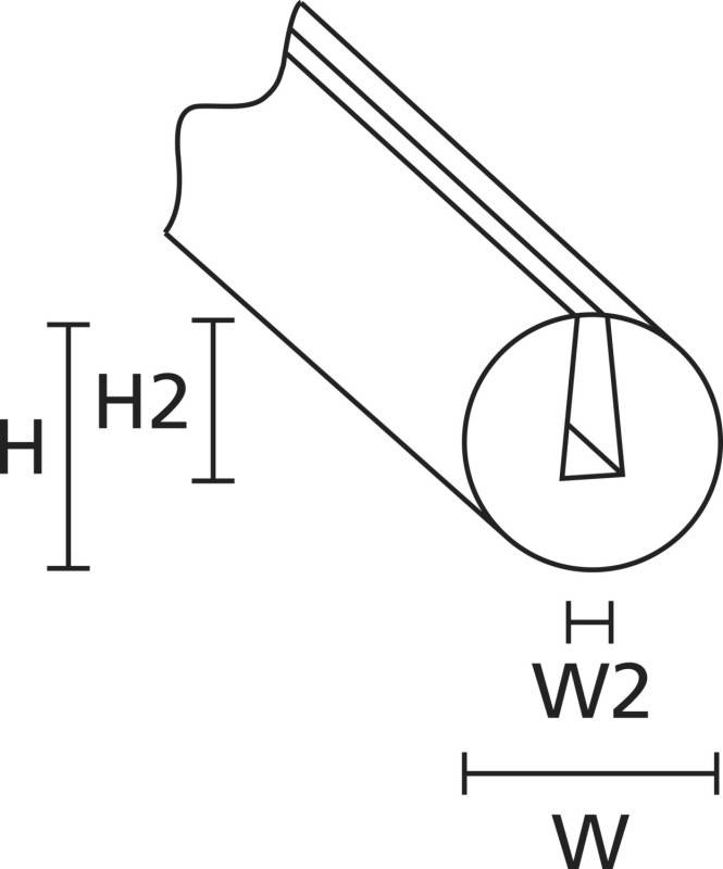 HellermannTyton Kantenschutz PS1 PVC BK 75