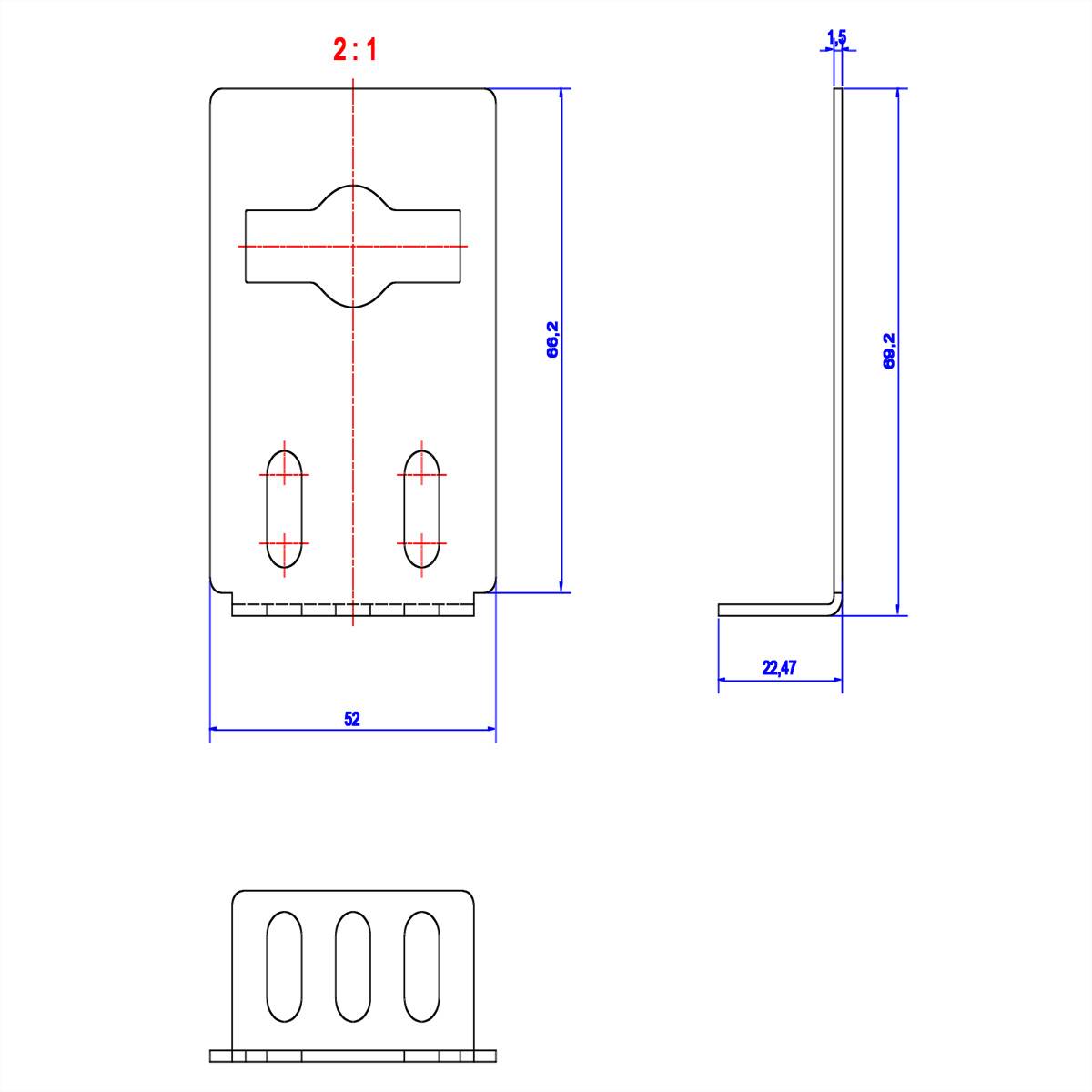 Bachmann Universalbefestigung 802.0001