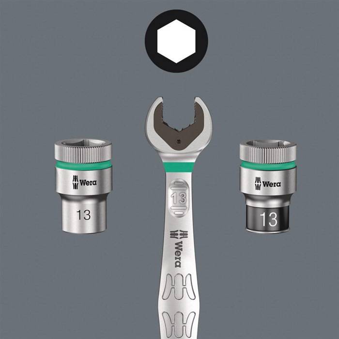 Steckschlüsseleinsatz 8767 C HF TORX® 1/2 Zoll T30 L.60mm WERA