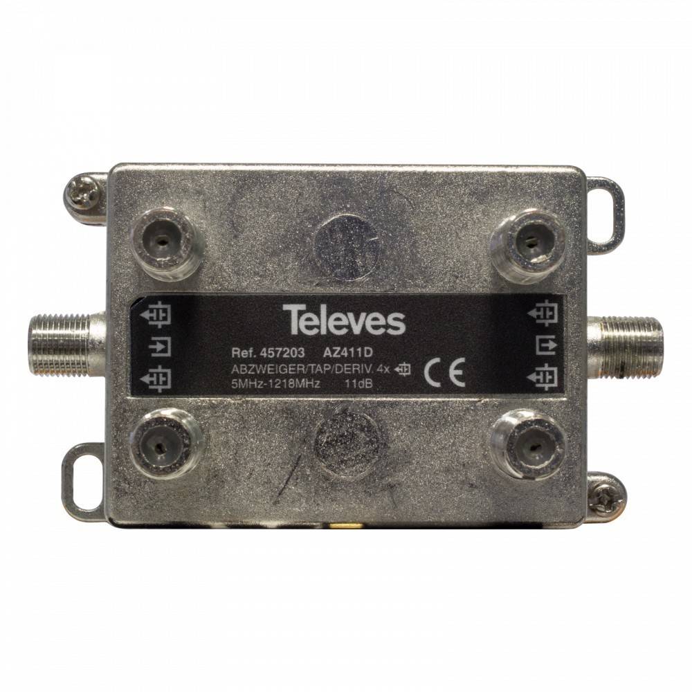 Televes Abzweiger 4f. AZ411D