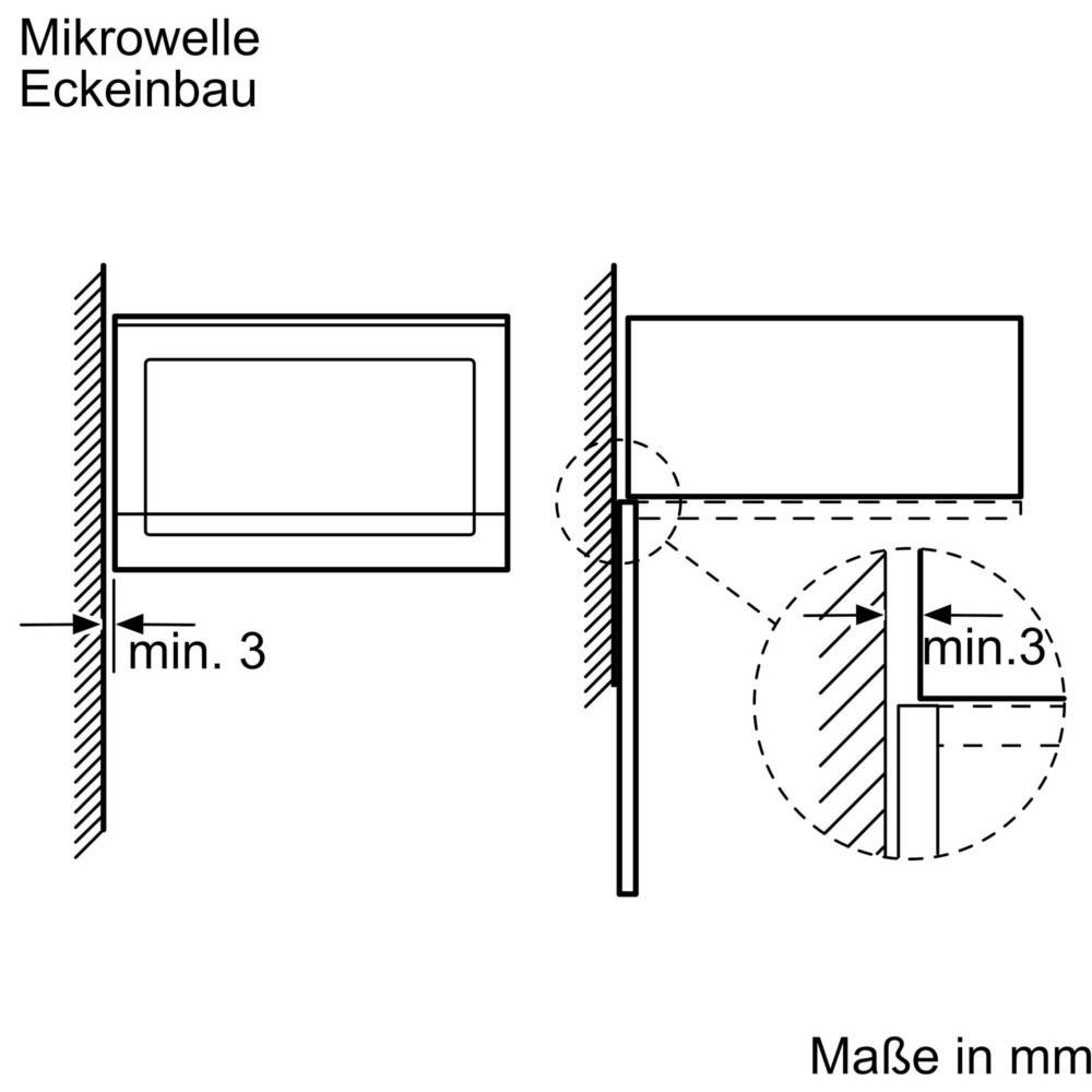 Bosch MDA EB-Mikrowelle m.Grill BEL554MS0