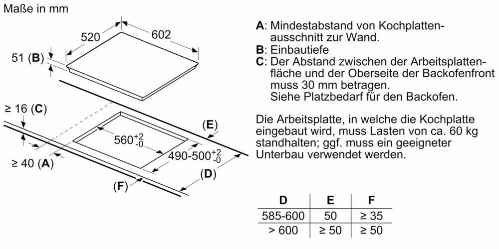 Siemens MDA EB-Autark-Kochfeld Indukt. EX675JYW1E