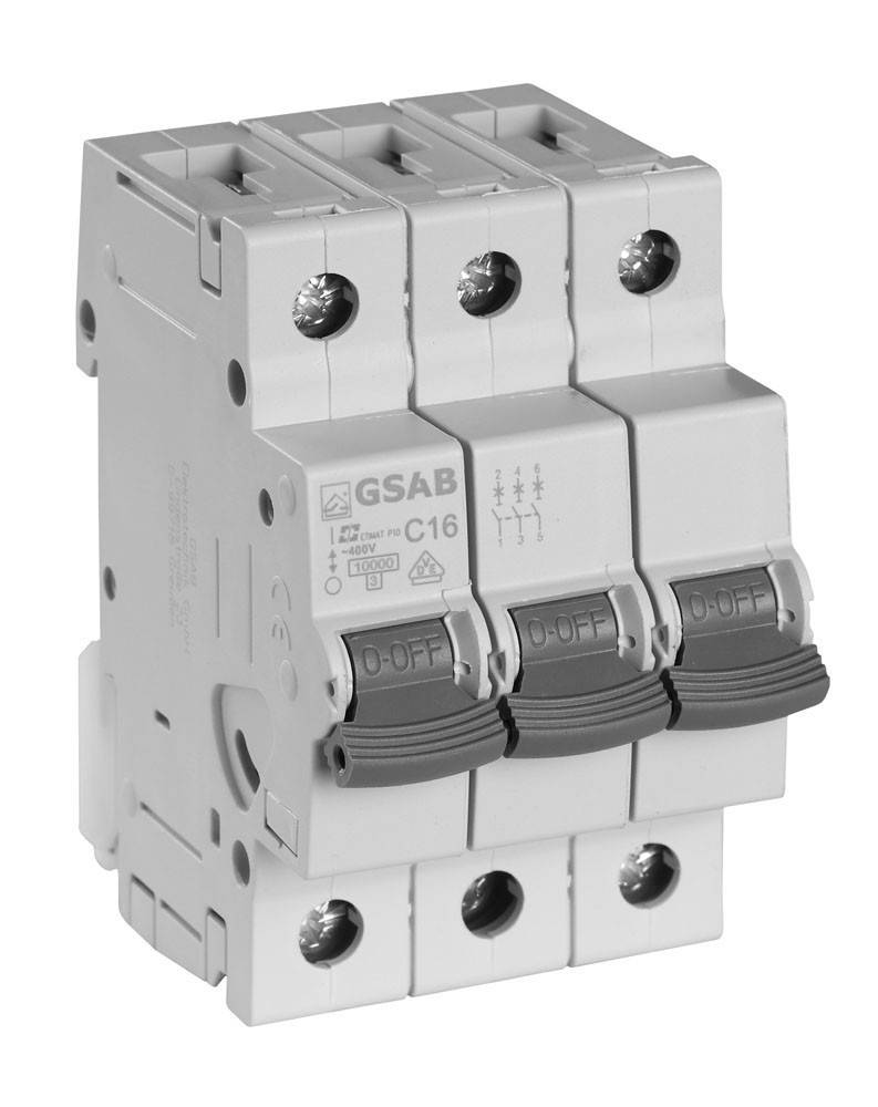 GSAB Elektrotechnik Leitungsschutzschalter LSS3C16