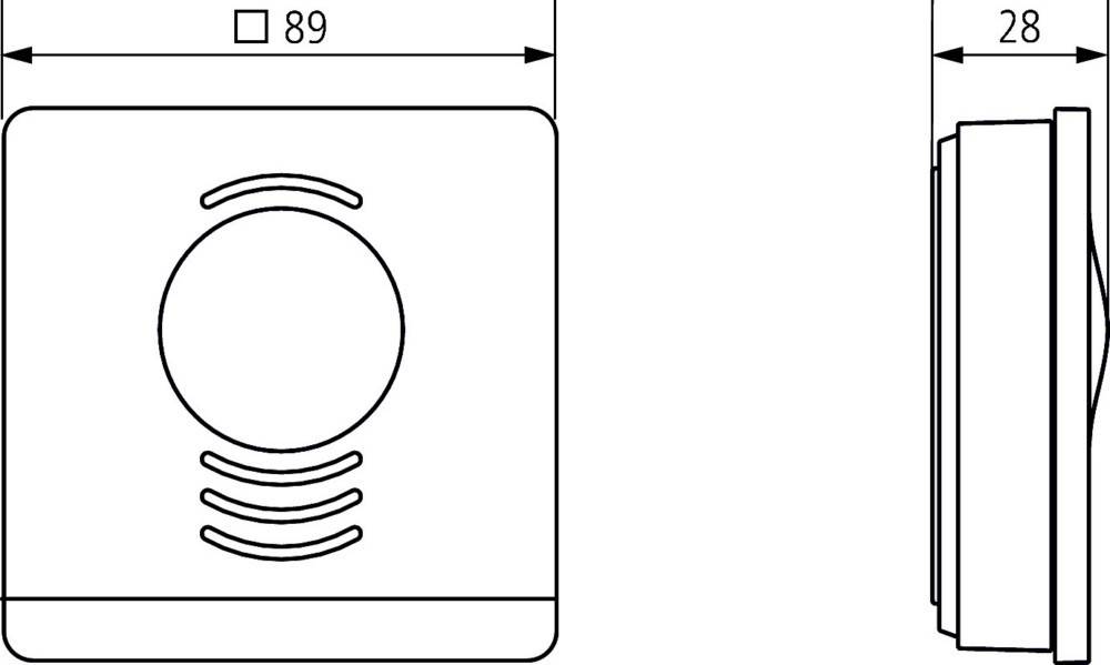 Theben Digital-Uhrenthermostat RAMSES 812 BLE 230V