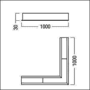 Zumtobel Group Winkelverbinder 90° SUP2 TRACK #60210817