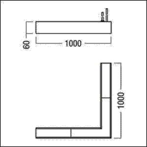 Zumtobel Group Winkelverbinder 90° SUP2 TRACK #60210837