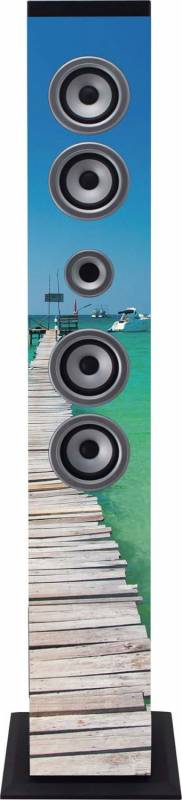 Lenco BluetoothLautsprechertower IBT-6 Sea