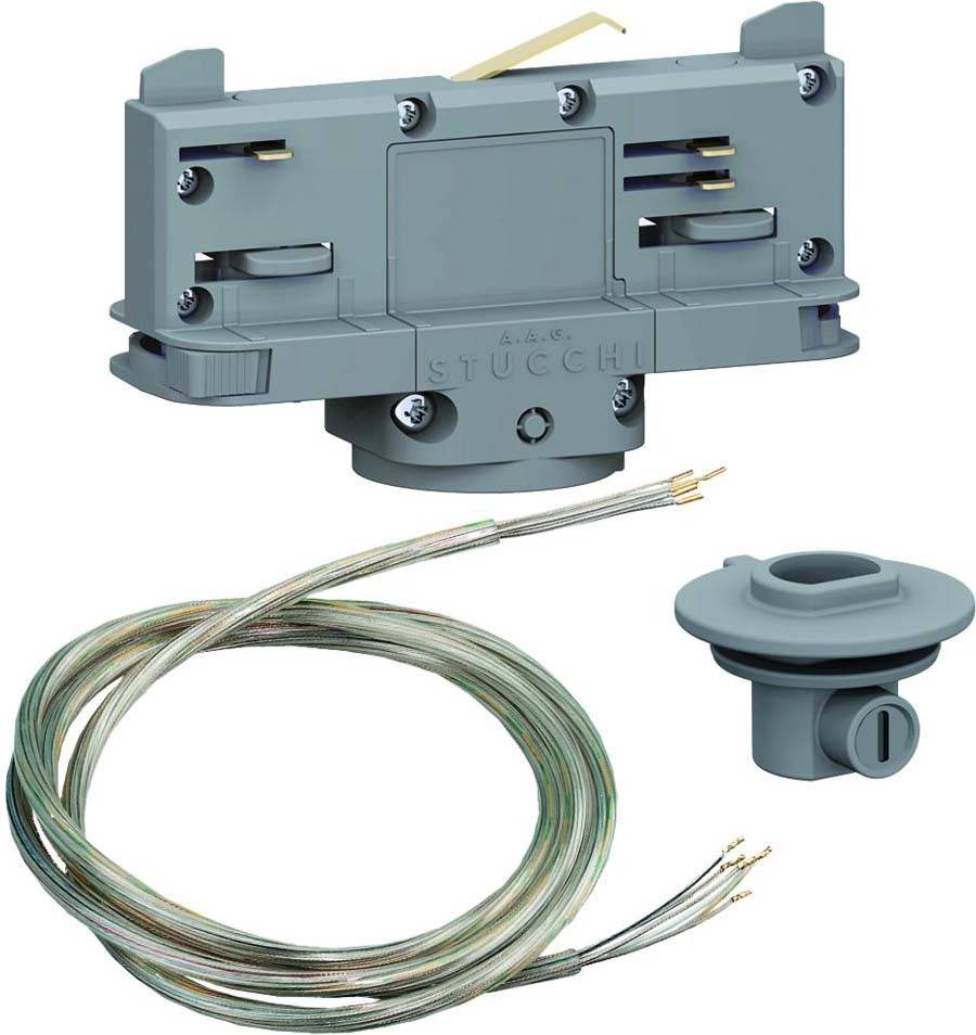 Ridi-Leuchten 3-Ph-Stromschienenadapter ST-ADL-W