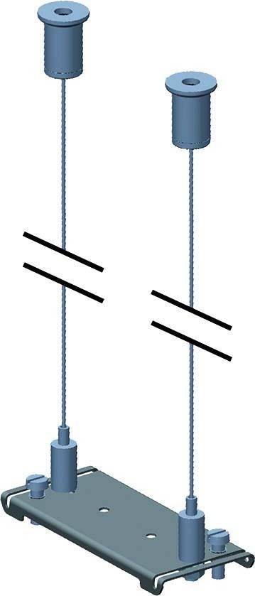 Ridi-Leuchten Seilpendel ZSP-E LF-T16-S
