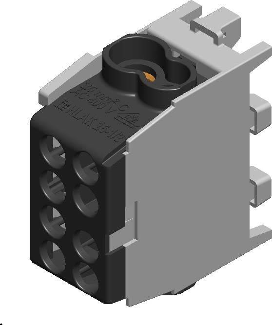5 Stück Pollmann Hauptleitungsabzweigklemme HLAK25 1/2M2#2080140