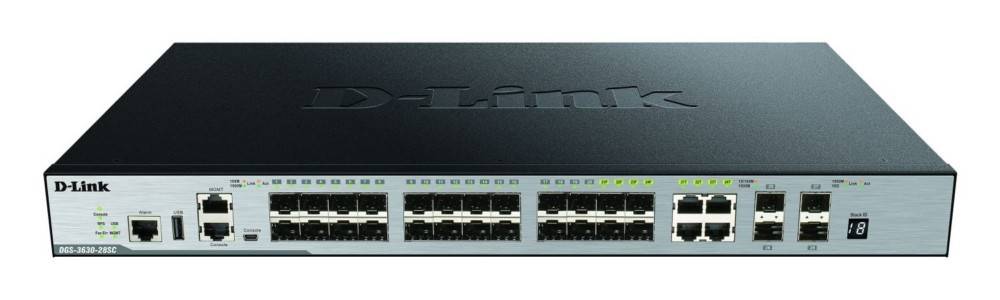 DLink Deutschland Gigabit Stack Switch DGS-3630-28SC/SI/E