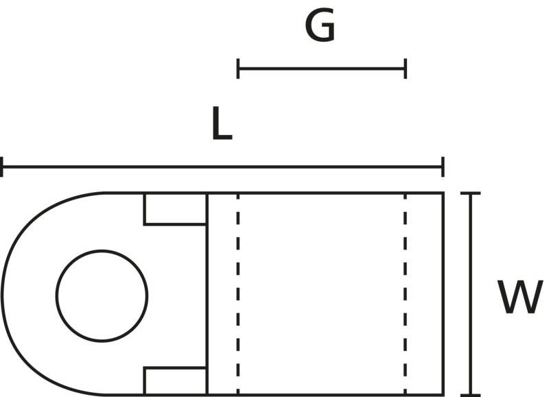 HellermannTyton Befestigungssockel TY8F1 PA66 NA 1000
