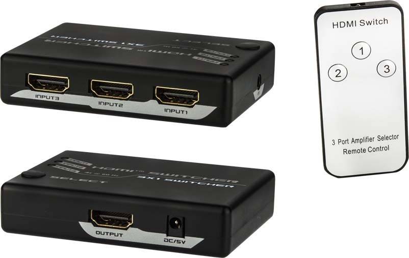 E+P Elektrik HDMI-Umschalter UHD 131