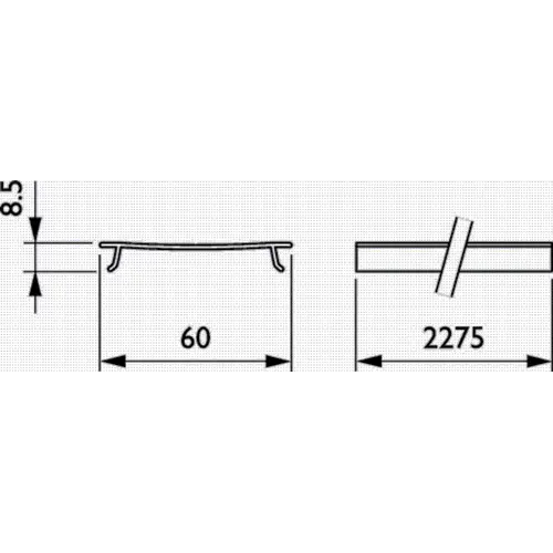Philips Lighting Blindabdeckung LL500Z BC L2300 WH Philips Lighting Blindabdeckung LL500Z BC L2300 WH