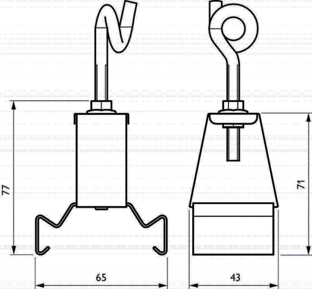 Philips Lighting Abhänger LL500Z CB-CH SI