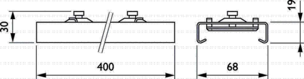 Philips Lighting Stahlseil 3000mm LL500Z SW2 L3000
