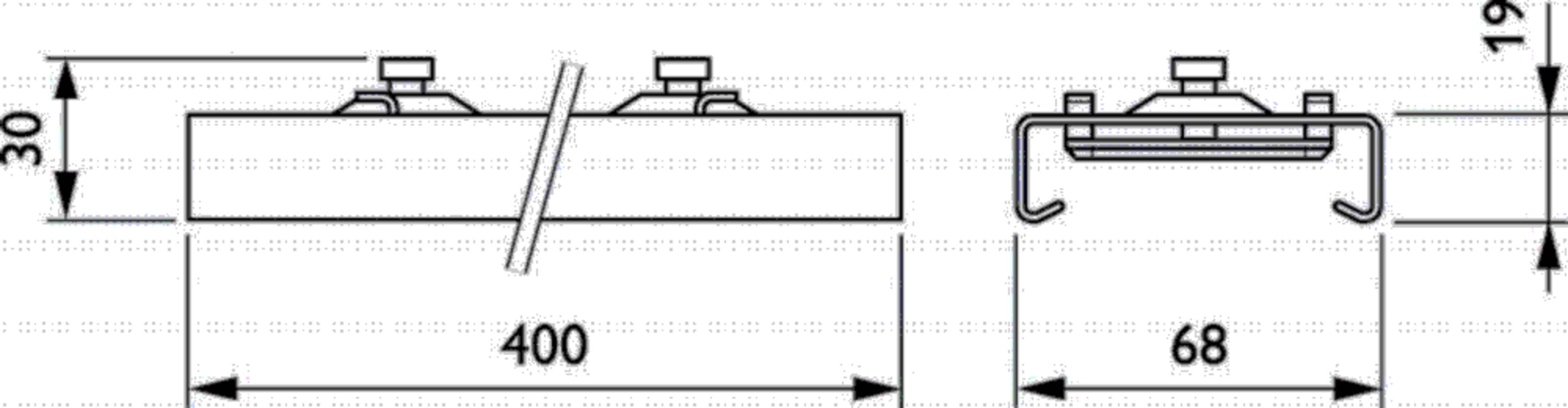 Philips Lighting Schnellabhänger LL500Z MB-SW WH