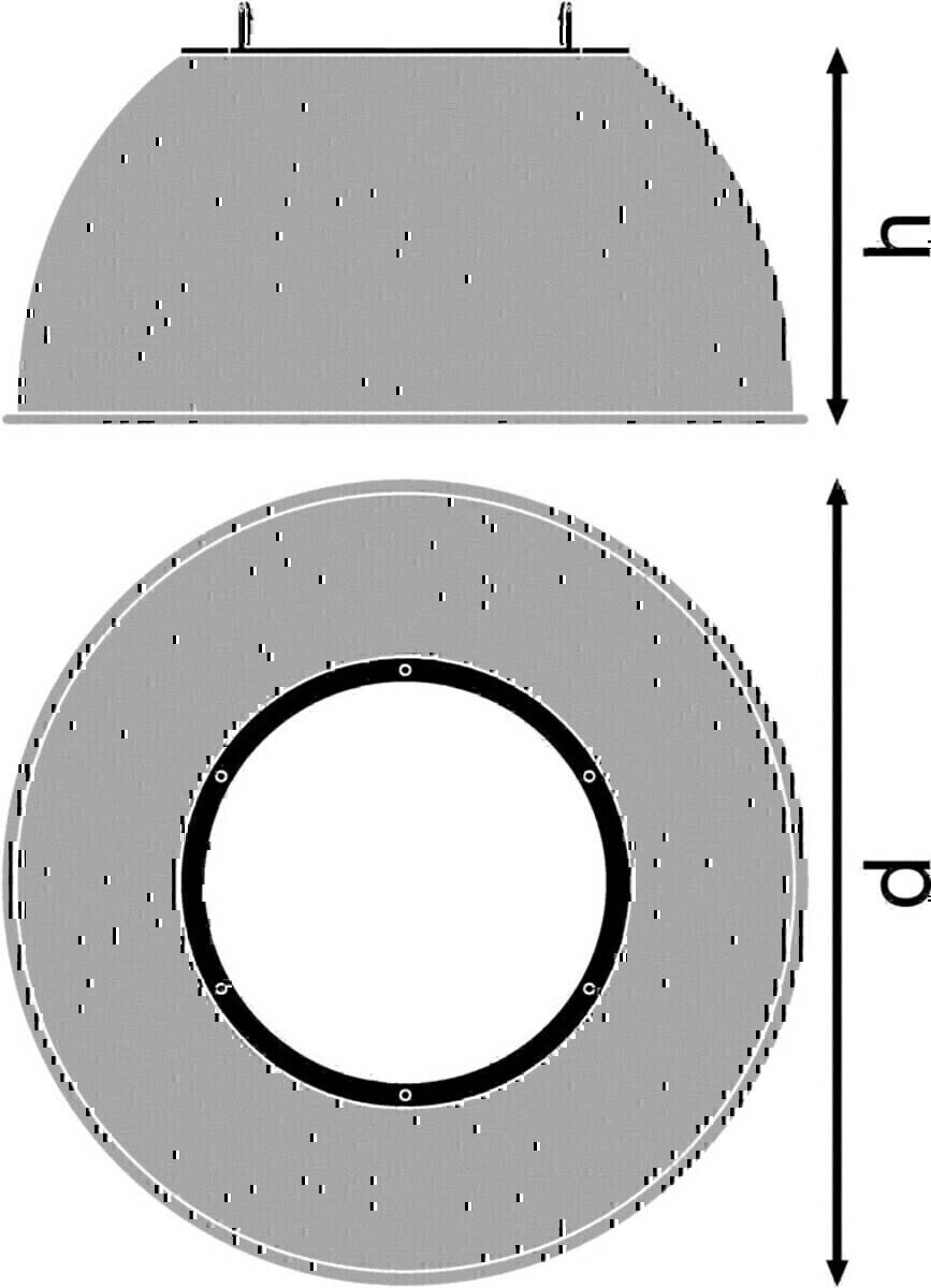 Ledvance Reflektor HBDALREFLECTOR155W80