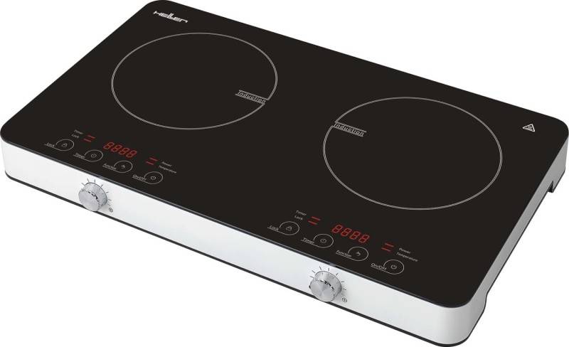 Heller Doppelkochplatte Induktion IKF-D 31 S
