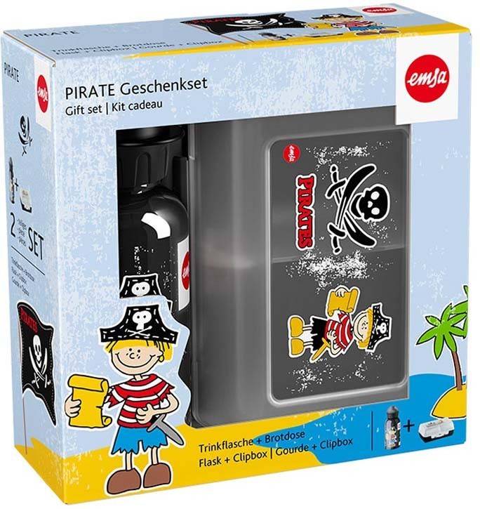 Emsa EMS Trinkflasche+Brotdose KIDS SET PIRAT