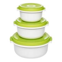 EMSA Micro Family, Set, Rund, Grün, Weiß, Polypropylen (PP), Deutschland, 500 ml