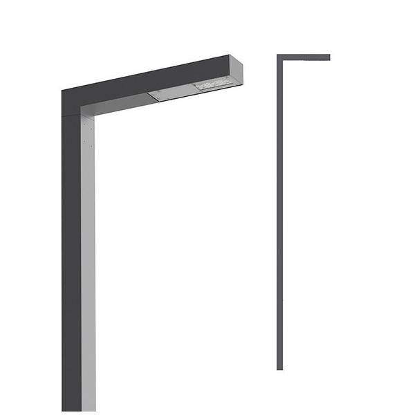 Leipziger Leuchten LED-Leuchte u. Mast 9.215.9128.10-3F