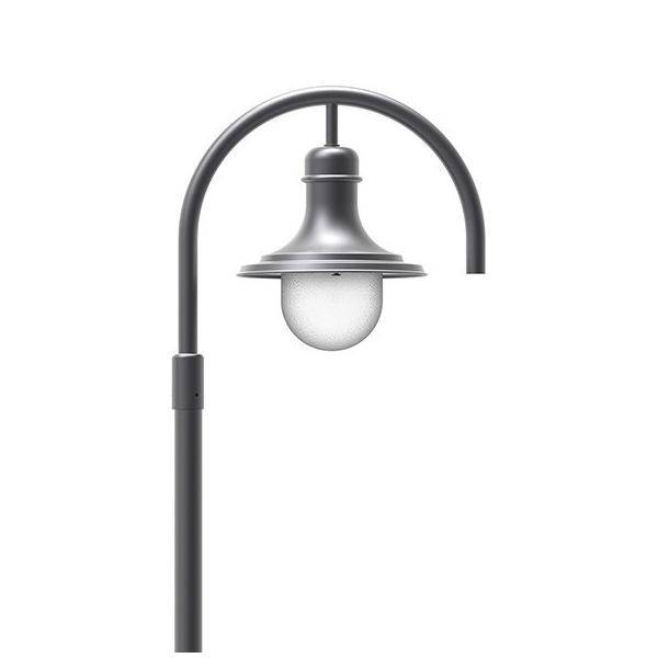 Leipziger Leuchten LED-Mastaufsatzleuchte 9.676.9073.06