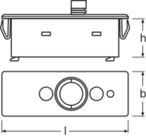 OSRAM BETRIEBSGERÄTE Bewegungssensor DALIeco LS/PD LI NP
