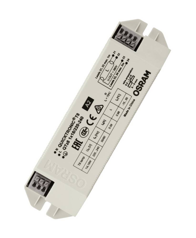 OSRAM BETRIEBSGERÄTE EVG QTz8 1X18